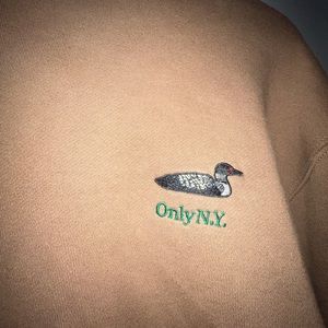 ONLY NY mallard hoodie - fits like men’s size S, nice heavy fleece.